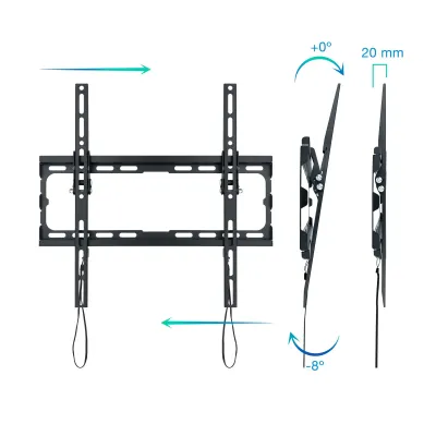 TooQ Soporte de Pared Inclinable para Monitor/TV 32"-70" VESA TooQ Soporte de Pared Inclinable para Monitor/TV 32"-70" VESA