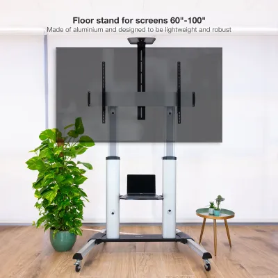 TooQ Partenón FS20300M-B Soporte de Suelo para TV 60"-100" VESA TooQ Partenón FS20300M-B Soporte de Suelo para TV 60"-100" VESA