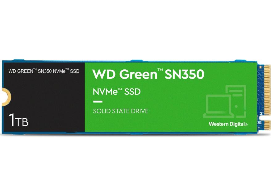 Western Digital WD SSD Green SN350 1TB NVMe a 3200MB/s PCIe 3.0 M.2...