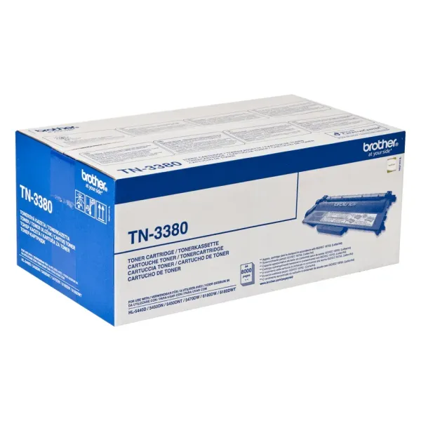 Brother TN-3380 Alta Capacidad Negro Tóner Original