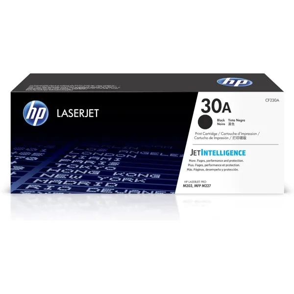 HP 30A Negro Original | Tóner CF230A