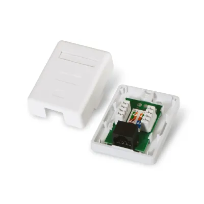 Roseta de Superficie Aisens A139-0301/ Cat.6/ 1 Toma Roseta de Superficie Aisens A139-0301/ Cat.6/ 1 Toma