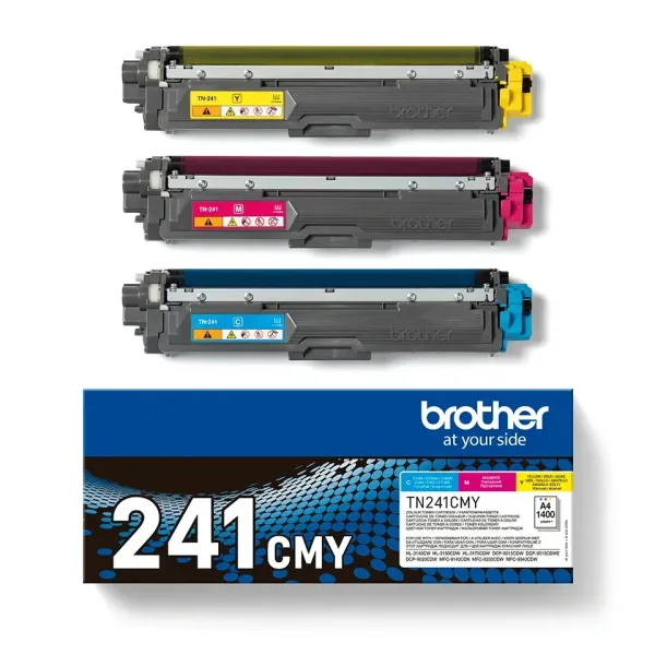 Brother TN241CMY Multipack Cian,Magenta,Amarillo Tóner Original