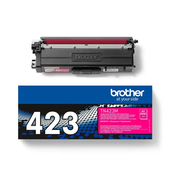 Brother TN-423M Alta Capacidad Magenta Tóner Original
