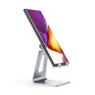 Aisens Soporte para Tablet/Smartphone hasta 8" Plata