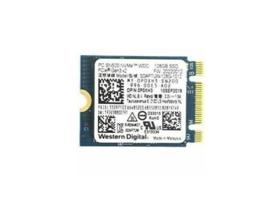 DISCO M.2 128GB WESTERN DIGITAL SN520 M.2 2242 PCIe 3.0 NVMe OEM (p...