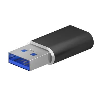 Aisens A108-0678 Adaptador USB 3.2 Gen2 USB-C Hembra a USB Macho