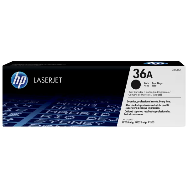 HP 36A Negro Original | Tóner CB436A