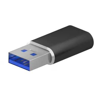 Aisens A108-0678 Adaptador USB 3.2 Gen2 USB-C Hembra a USB Macho