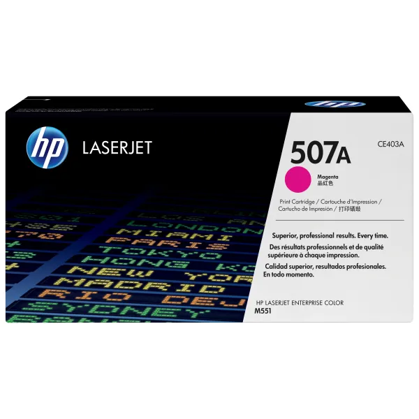 HP 507A Magenta Original | Tóner CE403A