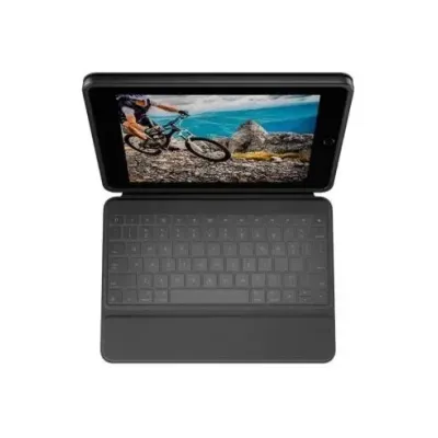 Logitech Rugged Folio Funda con Teclado Bluetooth Gris para