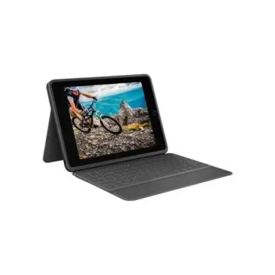 Logitech Rugged Folio Funda con Teclado Bluetooth Gris para