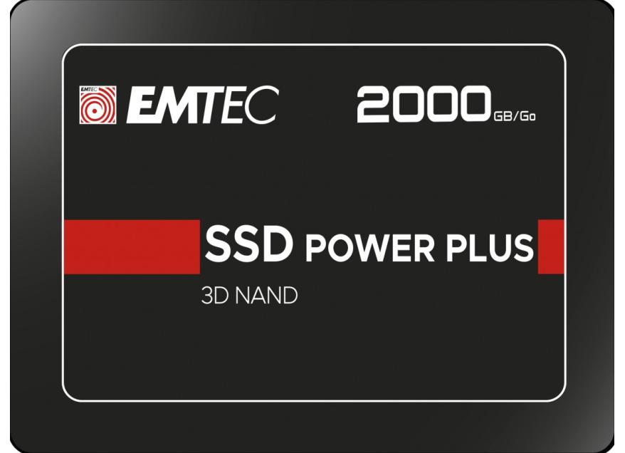 DISCO SSD SATA3 2TB POWER PLUS X150 EMTEC (500MB/s Escritura) ECSSD...
