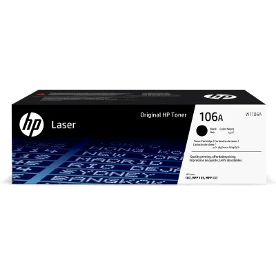 HP 106A Negro Original | Tóner W1106A HP 106A Negro Original | Tóner W1106A