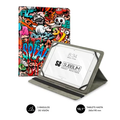 Subblim Trendy Case Graffiti Funda Universal para Tablet hasta