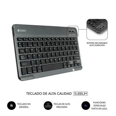 Subblim Keytab Pro Bluetooth Negra para Tablet 10.1" Subblim Keytab Pro Bluetooth Negra para Tablet 10.1"