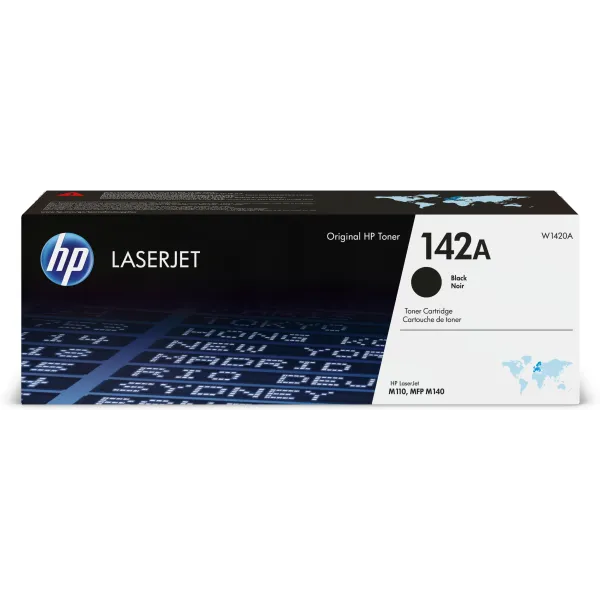 HP 142A Negro Original | Tóner W1420A