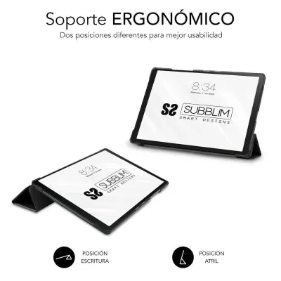 Subblim Shock Case Funda Negra para Samsung Galaxy Tab A9