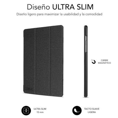 Subblim Shock Case Funda Negra para Samsung Galaxy Tab A9