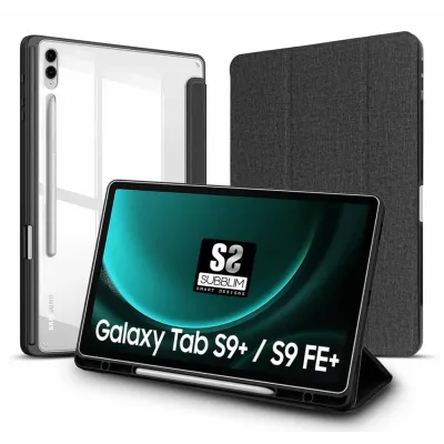 Sublim Clear Shock Case Funda Negra para Samsung Galaxy Tab