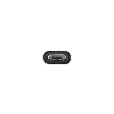 Nanocable Adaptador Micro USB a USB-C Negro