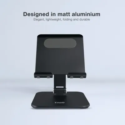 TooQ Hermes Noche Soporte de Sobremesa Ajustable para Tablet