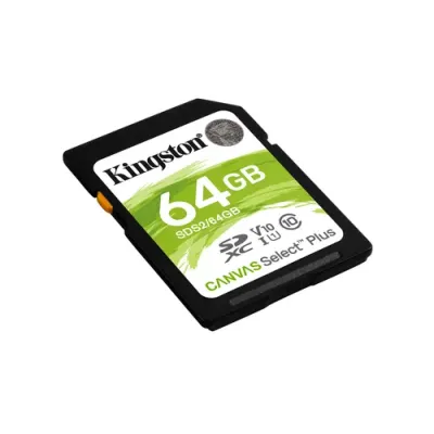 Kingston Canvas Select Plus SDXC 64GB UHS-I Clase 10 Kingston Canvas Select Plus SDXC 64GB UHS-I Clase 10