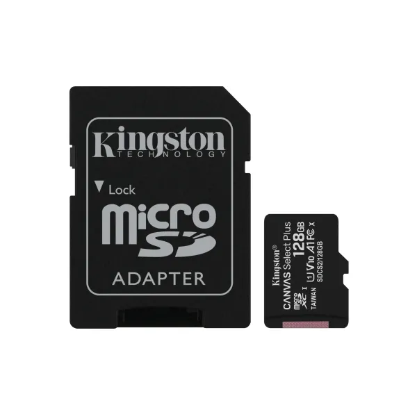 Kingston Canvas Select Plus MicroSDXC UHS-I 128GB Clase 10