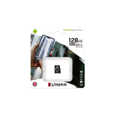 Kingston SDCS2/128GBSP Canvas Select Plus Tarjeta MicroSD Class