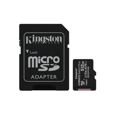 Kingston Canvas Select Plus MicroSDXC UHS-I 512GB Clase 10 + Kingston Canvas Select Plus MicroSDXC UHS-I 512GB Clase 10 +