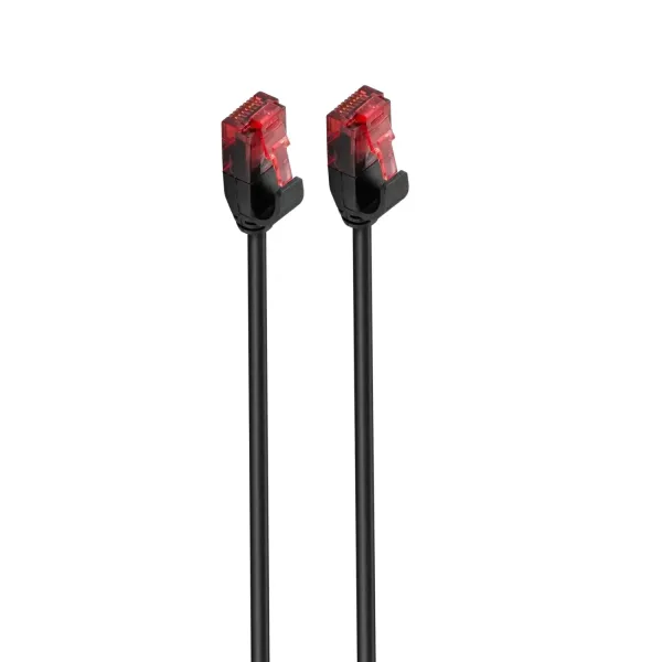 Ewent Cable de Red Slim U/UTP Cat 6 25cm Negro 