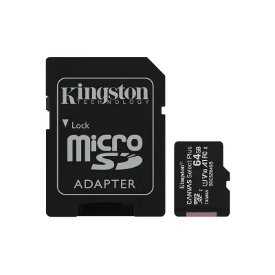Kingston Canvas Select Plus MicroSDXC UHS-I 64GB Clase 10 Kingston Canvas Select Plus MicroSDXC UHS-I 64GB Clase 10