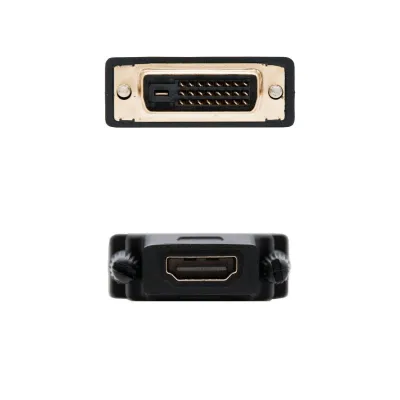 Nanocable Adaptador DVI-D a HDMI Macho/Hembra
