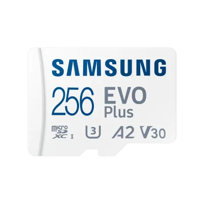 Samsung EVO Plus MicroSDXC 256GB UHS-I U3 V30 Clase 10 + Samsung EVO Plus MicroSDXC 256GB UHS-I U3 V30 Clase 10 +