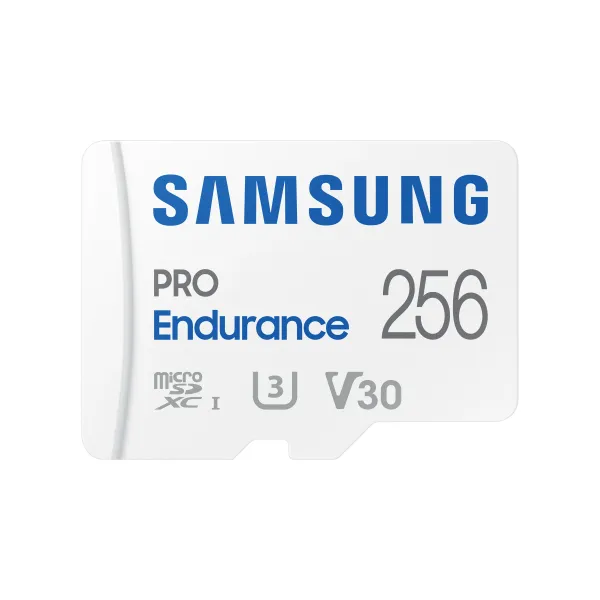 Samsung PRO Endurance microSDXC 256GB UHS-I V30 Clase 10 con Adaptador