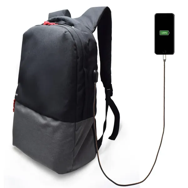 Ewent EW2529 Mochila para Portátil hasta 17.3" + Puerto USB 
