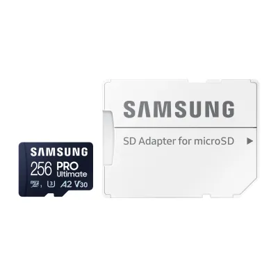 Samsung PRO Ultimate 256GB MicroSDXC UHS-I U3 A2 V30 + Samsung PRO Ultimate 256GB MicroSDXC UHS-I U3 A2 V30 +
