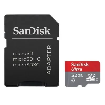 Sandisk Ultra MicroSDHC 32GB UHS-I U1 A1 Clase 10 Sandisk Ultra MicroSDHC 32GB UHS-I U1 A1 Clase 10