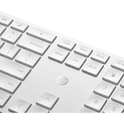 HP 650 Combo de Teclado + Ratón Inalámbrico Blanco