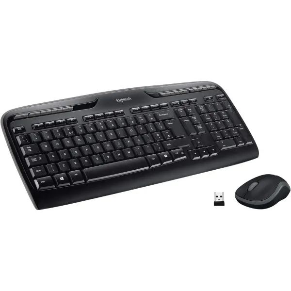 Logitech MK330 Wireless Combo Teclado + Ratón Negros
