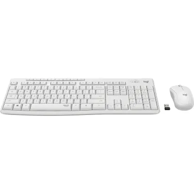 Logitech MK295 Combo Teclado + Ratón Inalámbricos Blanco Crudo Logitech MK295 Combo Teclado + Ratón Inalámbricos Blanco Crudo
