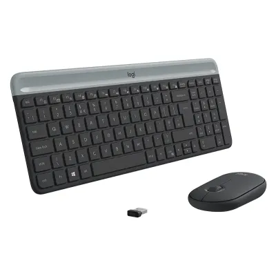 Logitech Slim Combo MK470 Kit Teclado y Ratón Inalámbrico USB Logitech Slim Combo MK470 Kit Teclado y Ratón Inalámbrico USB