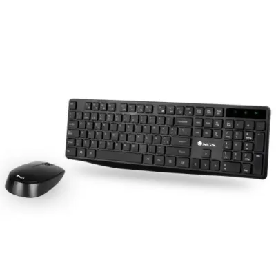 NGS Allure Kit Teclado Multimedia Qwerty Español + Ratón NGS Allure Kit Teclado Multimedia Qwerty Español + Ratón