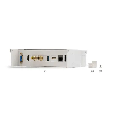 Caja de Conexiones Multimedia de Pared