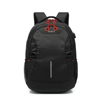 Ewent EW2526 Mochila Negra para Portátil hasta 15.6"