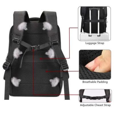 Ewent EW2526 Mochila Negra para Portátil hasta 15.6"