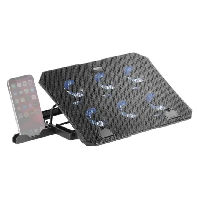 Mars Gaming MNBC23 Base Refrigeradora y Stand Negro para