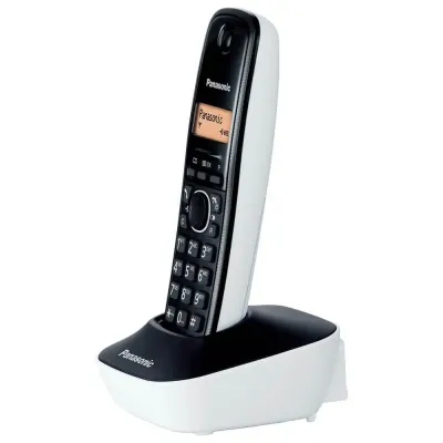 Teléfono Inalámbrico Panasonic KX-TG1611/ Negro y Blanco Teléfono Inalámbrico Panasonic KX-TG1611/ Negro y Blanco