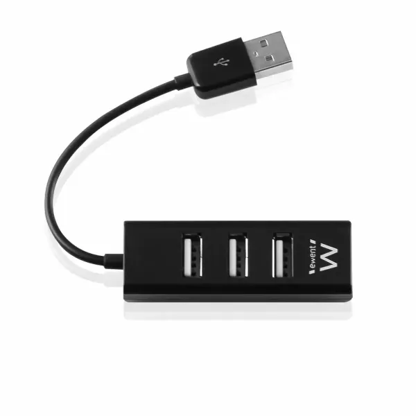 Ewent Mini-Hub 4 Puertos USB 2.0