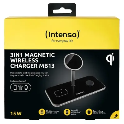 Intenso | cargador inalámbrico mb13 3en1 Intenso | cargador inalámbrico mb13 3en1